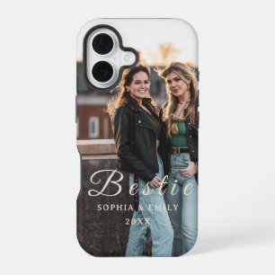 Coque iPhone 16 Étui pour iPhone 16 Meilleures Amies pour Toujours
