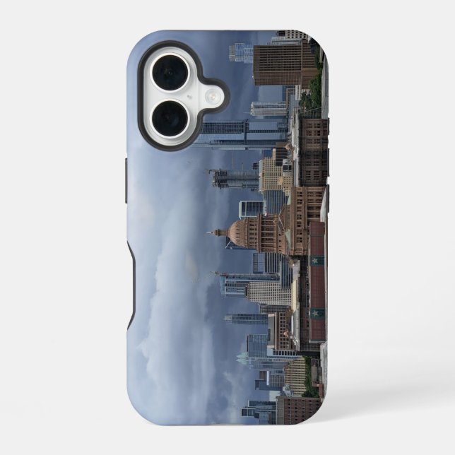 Coque iPhone 16 Étui pour iPhone - Austin, TX (Verso)
