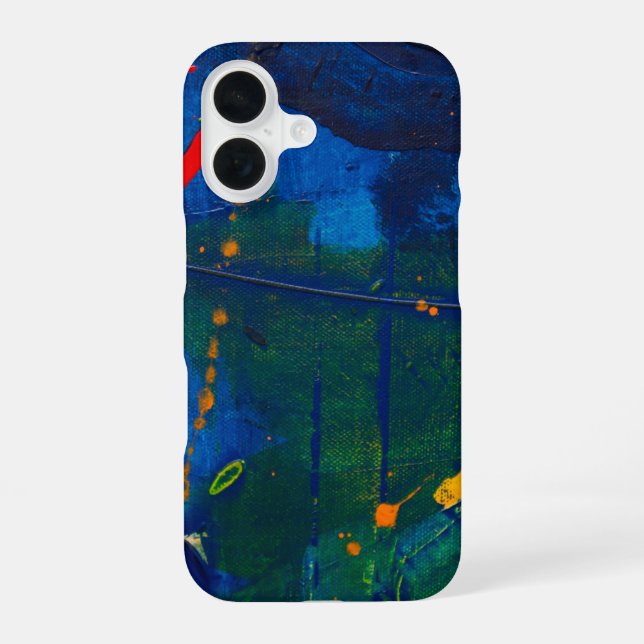 Coque iPhone 16 Étui pour iPhone Case-Mate peinture abstraite (Verso)