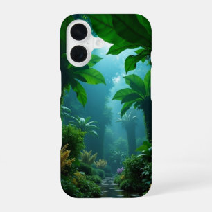 Coque iPhone 16 Étui pour iPhone / iPad Chemin de la Jungle Mystiq