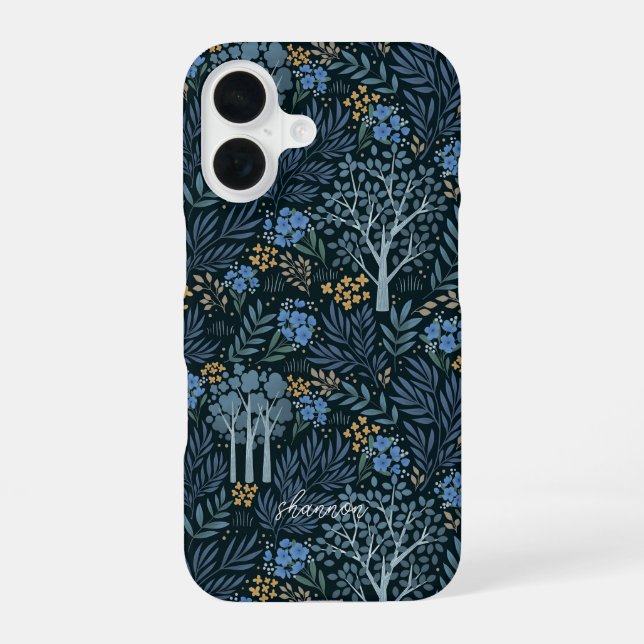 Coque iPhone 16 Étui pour iPhone / iPad Forêt d'hiver (Verso)