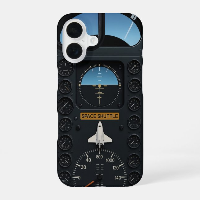 Coque iPhone 16 Étui pour iPhone Space Commander (Verso)