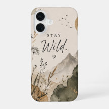 Étui pour iPhone Stay Wild | Téléphone botanique m
