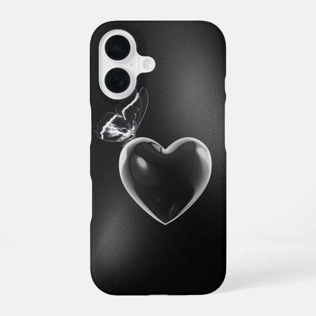 Coque iPhone 16 Étui pour téléphone Heartlight Wings (Verso)