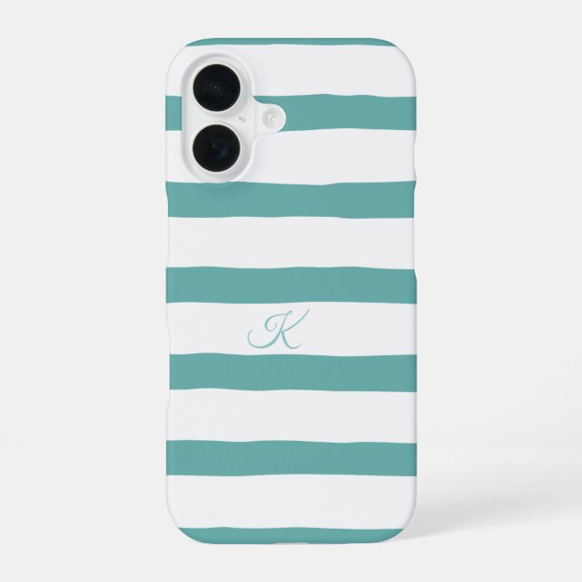 Coque iPhone 16 Étui simple floral pour iPhone 16 (Verso)