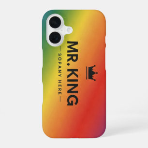 Coque iPhone 16 Étuis de téléphone Thèmes Roi des Affaires