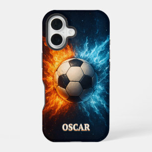 Coque iPhone 16 Étuis pour iPhone 16 de sport/football personnalis