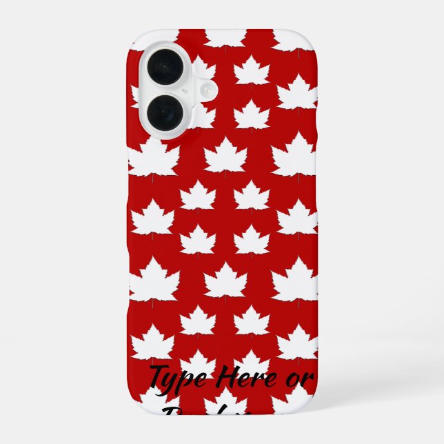 Coque iPhone 16 Étuis pour iPhone Canada Étui pour téléphone feuil (Verso)