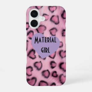 Coque iPhone 16 Étuis pour téléphone Material girl iPhone 16