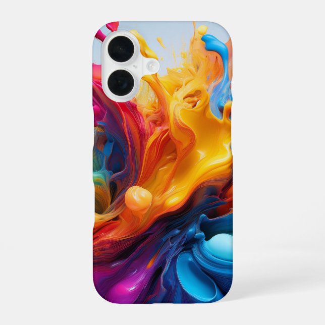Coque iPhone 16 Explosion des émotions (Verso)