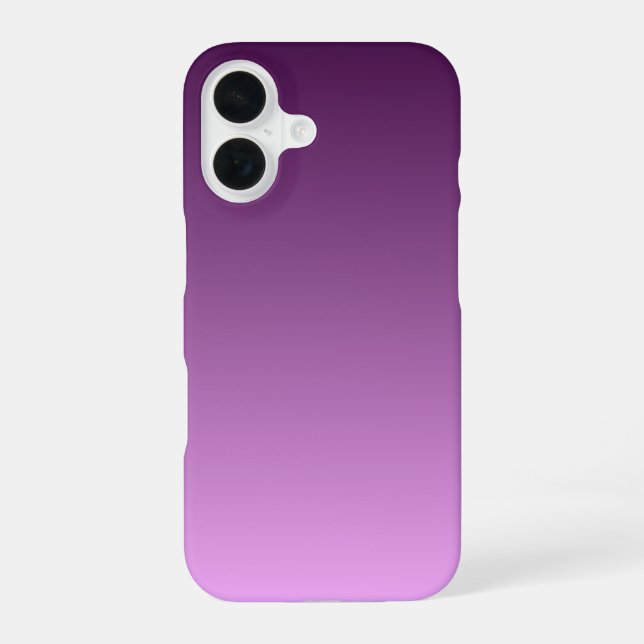 Coque iPhone 16 Fade violette (Verso)