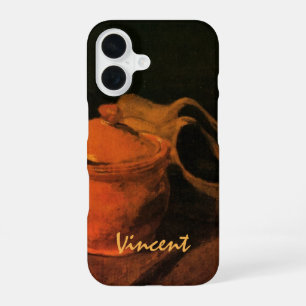 Coque iPhone 16 Faïence, bouteille et sabots par Vincent van Gogh