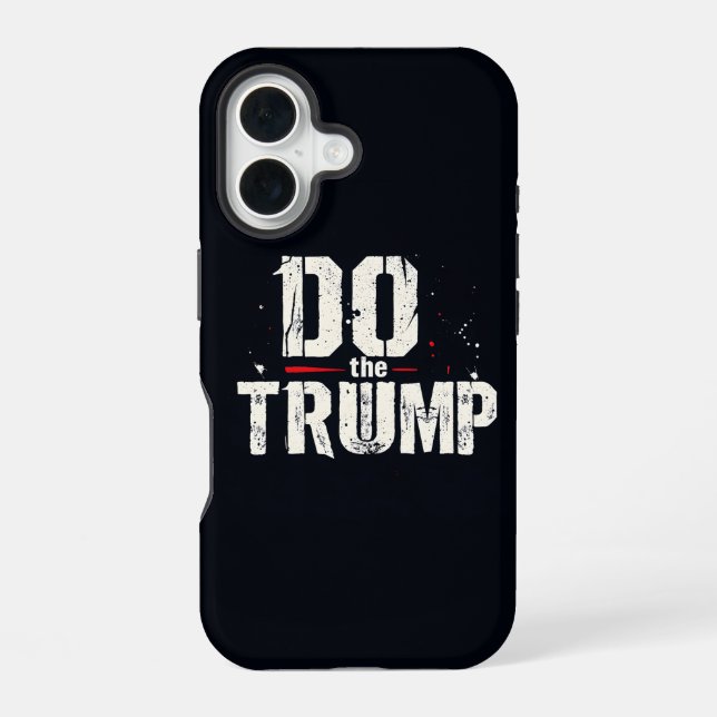 Coque iPhone 16 Faites Trump (Verso)
