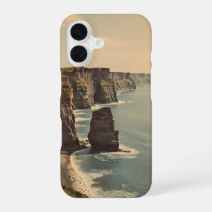 Coque iPhone 16 Falaises côtières vintage