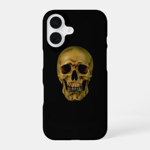 Coque iPhone 16 Fantaisie Pop Art Crâne