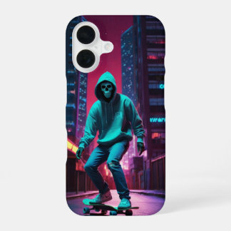 Coque iPhone 16 Fantôme de patineur