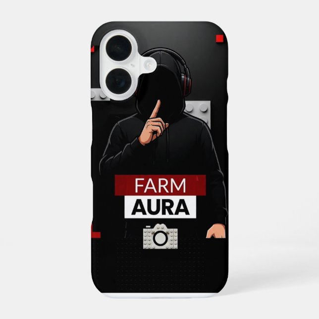 Coque iPhone 16 “Farm Aura” cell phone case (Verso)