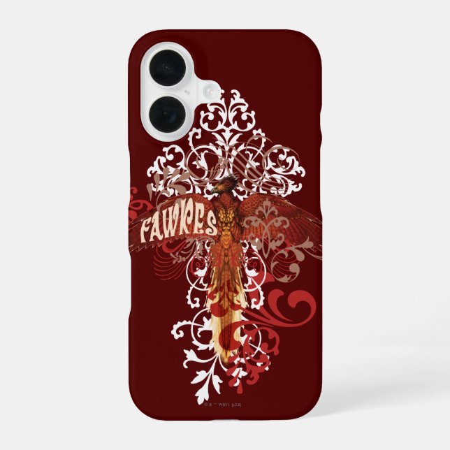 Coque iPhone 16 Fawkes répand des ailes (Verso)