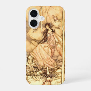 Coque iPhone 16 Fée Arthur Rackham