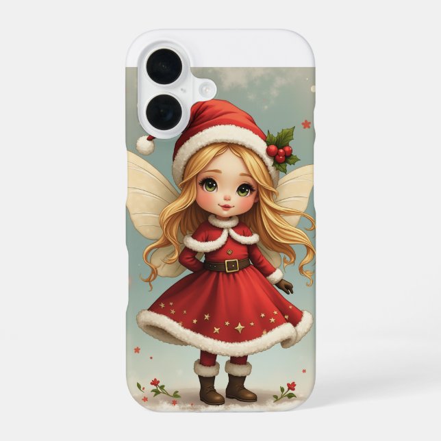 Coque iPhone 16 Fée de Noël coques iphone (Verso)