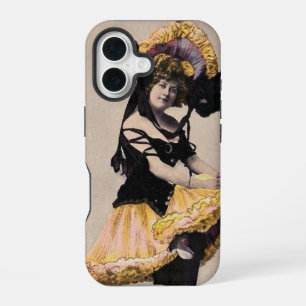 Coque iPhone 16 Femme Cancan Vintage