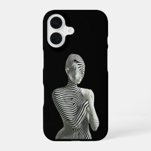 Coque iPhone 16 Femme Zèbre