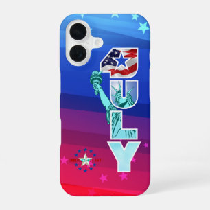 Coque iPhone 16 Fête de l'Indépendance