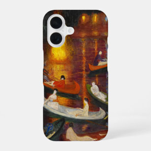 Coque iPhone 16 Fête sur le lac par Florine Stettheimer