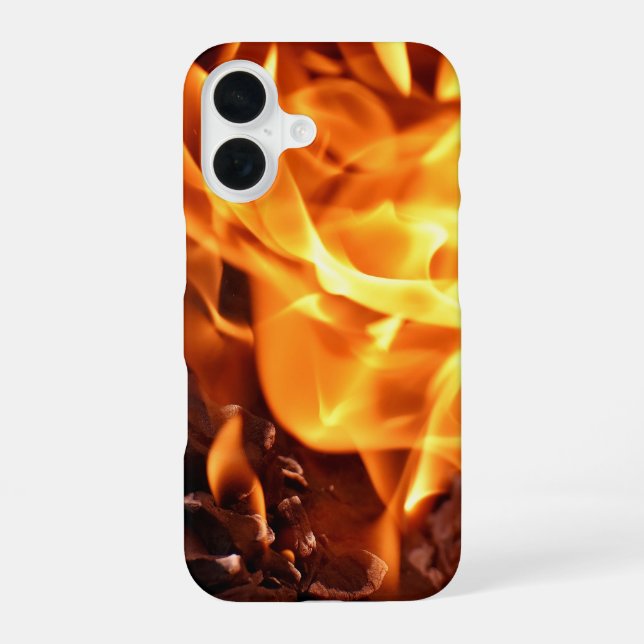 Coque iPhone 16 Feu (Verso)