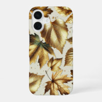 Feuilles de bronze doré Abricot beige glamour auto