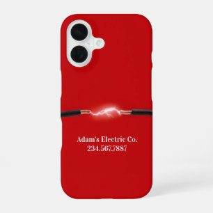 Coque iPhone 16 Fils électriques d'homme à tout faire