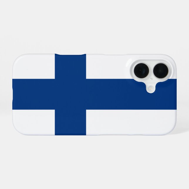 Coque iPhone 16 Finlande (Verso Horizontal)
