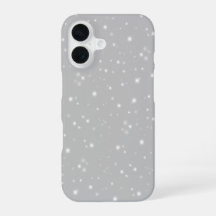 Coque iPhone 16 Flamme gris argenté