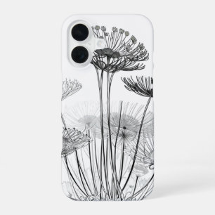 Coque iPhone 16 Fleur de dentelle