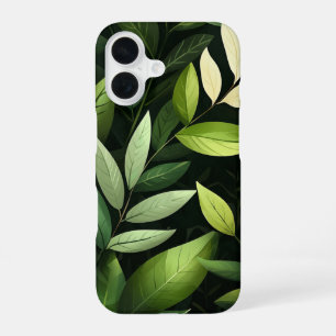 Coque iPhone 16 Fleur Terreuse
