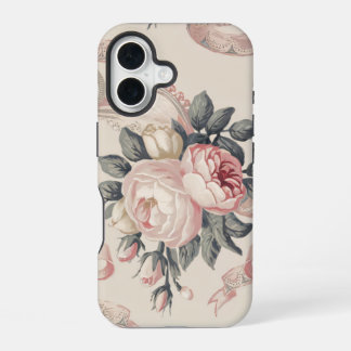 Coque iPhone 16 Fleurs Coquette Motif