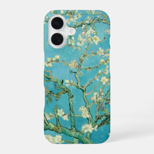 Coque iPhone 16 Fleurs d'amandier Vincent van Gogh