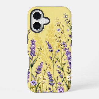 Coque iPhone 16 Fleurs d'orange élégantes et chaudes de marguerite