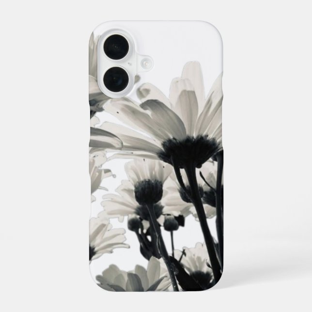 Coque iPhone 16 Fleurs du désert (Verso)