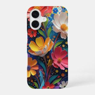Coque iPhone 16 Floral