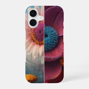 Coque iPhone 16 floral