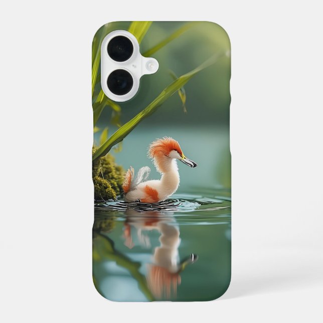 Coque iPhone 16 Flux de la rivière Earthen (Verso)