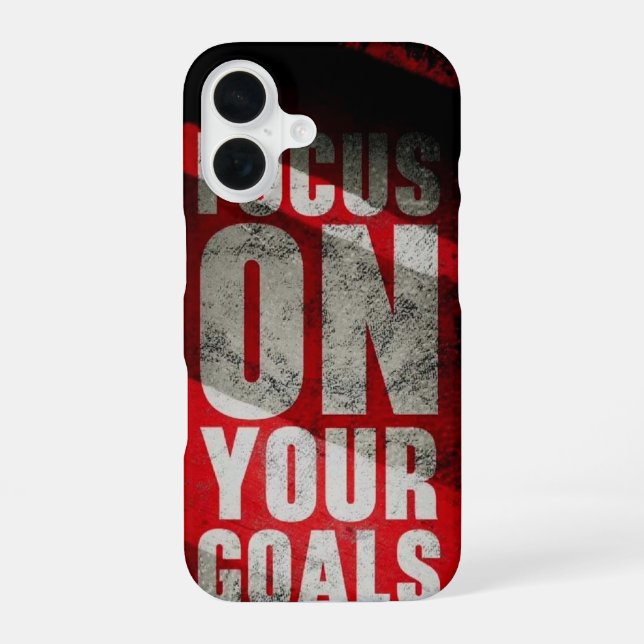 COQUE iPhone 16 FOND D'ÉCRAN MOTIVATIONNEL (Verso)