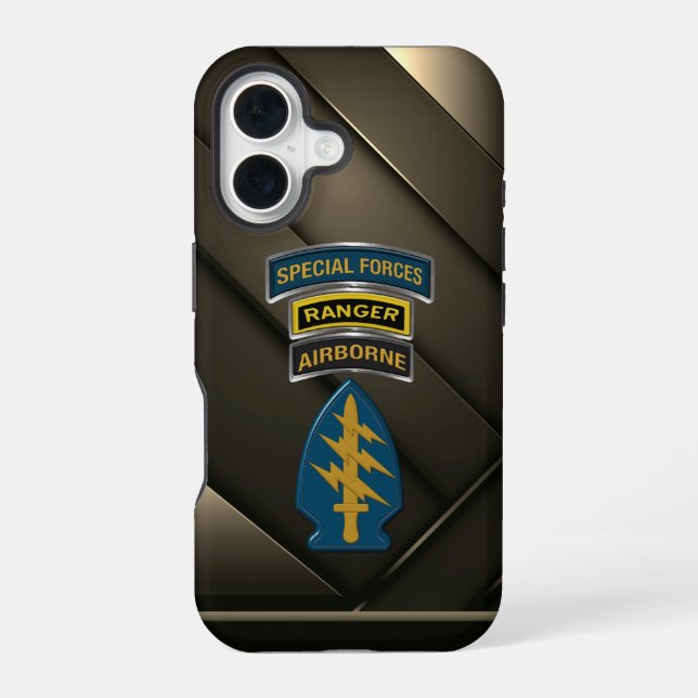 Coque iPhone 16 Forces Spéciales SF (Verso)