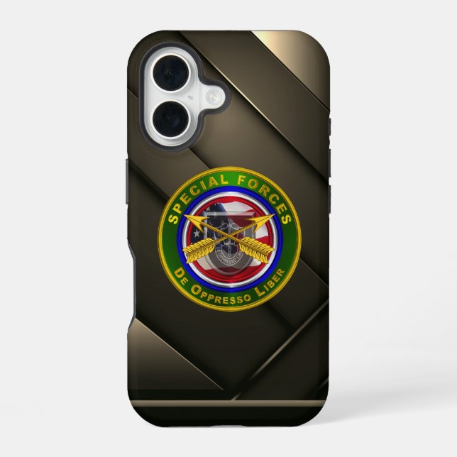Coque iPhone 16 Forces Spéciales SF (Verso)