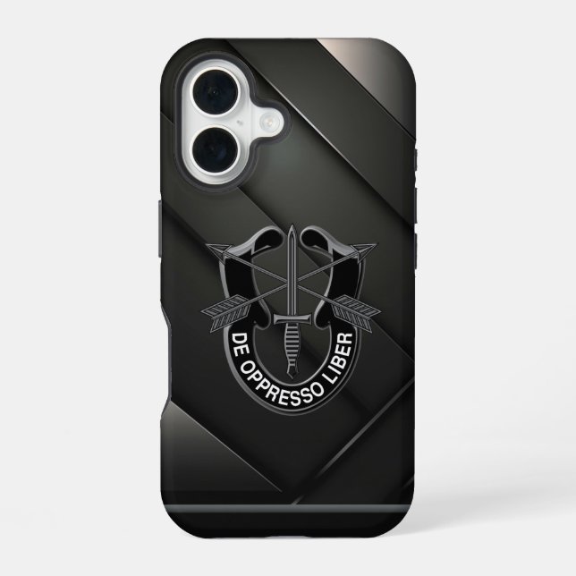 Coque iPhone 16 Forces Spéciales SF (Verso)