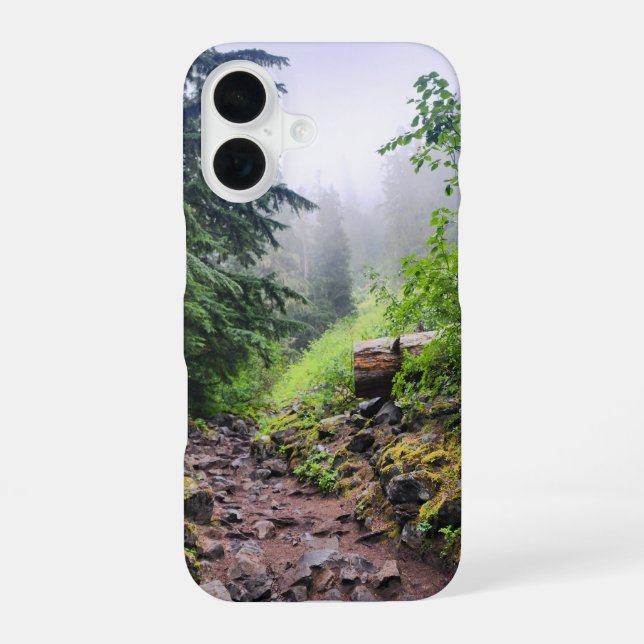 Coque iPhone 16 Forêt Nature (Verso)