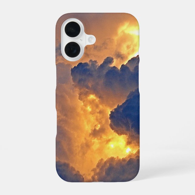 Coque iPhone 16 Formation de Nuages Dramatique (Verso)