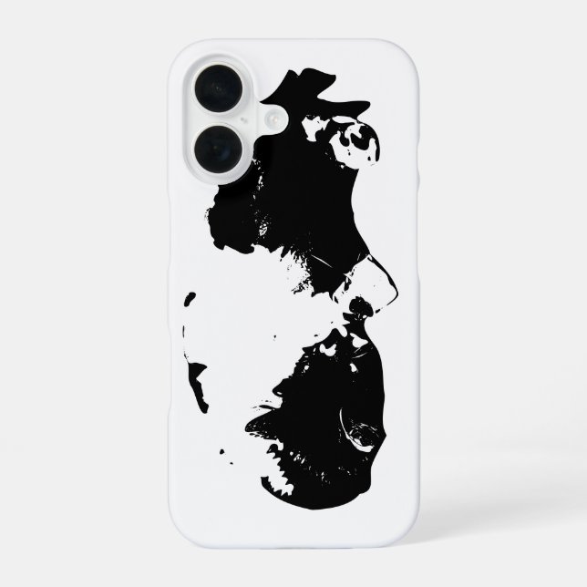 Coque iPhone 16 Foyer de poche, chat endormi (Verso)