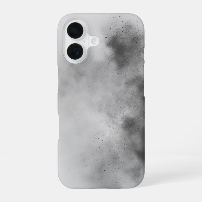 Coque iPhone 16 Fumée Stellaire (Verso)